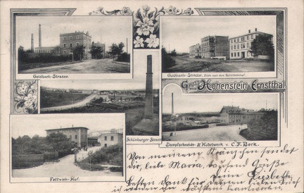 1905, Gruss aus Hohenstein-Ernstthal