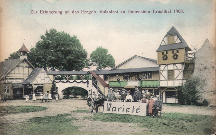 1908, Zur Erinnerung an das Erzgeb. Volksfest zu Hohenstein-Ernstthal 1908
