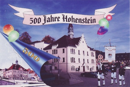 2010, 500 Jahre Hohenstein