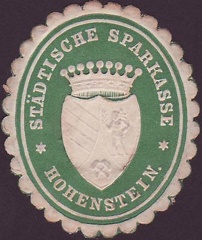 1890, Städtische Sparkasse Hohenstein