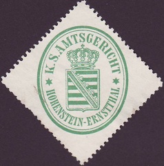1905, K.S. Amtsgericht Hohenstein-Ernstthal
