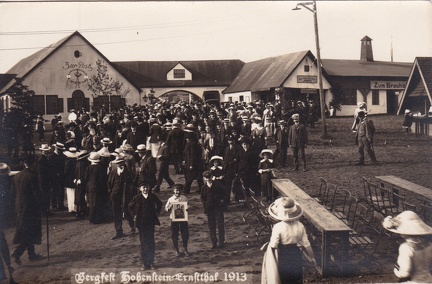 1913, Bergfest Hohenstein-Ernstthal 1913