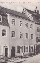 1905, Gruss vom Kinderheim Hohenstein-Ernstthal, Altmarkt 39