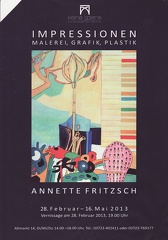 2013, Impressionen, Malerei, Grafik, Plastik, Annette Fritzsch