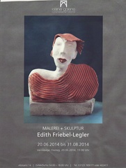 2014, Malerei + Skulptur, Edith Friebel-Legler