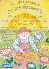 2015, Tag der offenen Tür im ökumenischen Kindergarten "Sonnenblume"