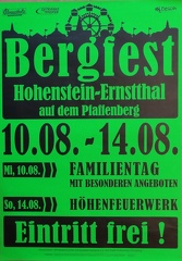2016, Bergfest