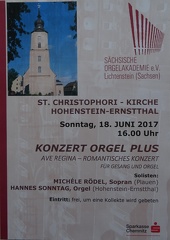 2017, St. Christophori - Kirche, Konzert