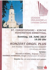 2017, St. Christophori - Kirche, Konzert