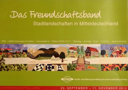 2012, Das Freundschaftsband - Stadtlandschaften in Mitteldeutschland