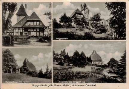 1930, Berggasthaus "Zur Bismarckhöhe", Hohenstein-Ernstthal