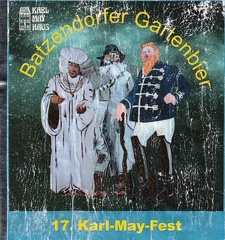 Batzendorfer Gartenbier zum 17. Karl-May-Fest