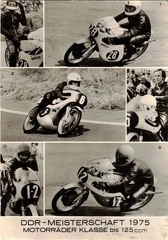 1976, DDR-Meisterschaft 1975, Motorräder Klasse bis 125ccm