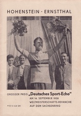 1958, Großer Preis "Deutsches Sport-Echo"