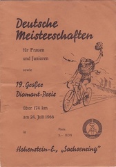 1966, Deutsche Meisterschaften für Frauen und Junioren