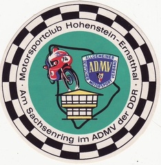 1985, Mororsprtclub Hohenstein-Ernstthal, Am Sachsenring im ADMV der DDR