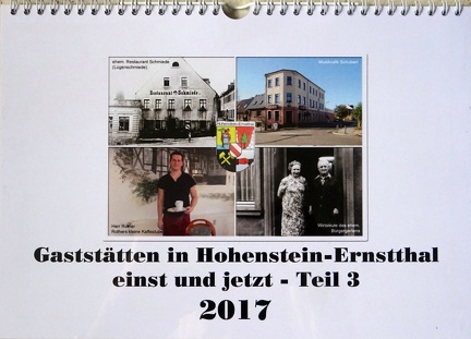 2017 Gaststätten in Hohenstein-Ernstthal einst und jetzt - Teil 3