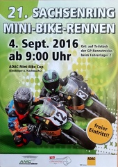 2016 21. Sachsenring Mini-Bike-Rennen