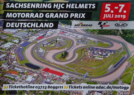 2019 Sachsenring HJC Helmets Motorrad Grand Prix Deutschland