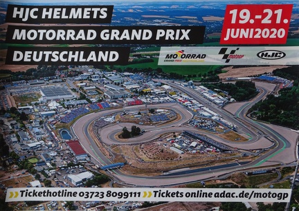 2020 HJC Helmets Motorrad Grand Prix Deutschland