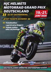 2020 HJC Helmets Motorrad Grand Prix Deutschland (Gekennzeichnet mit "Vorläufiger Termin")