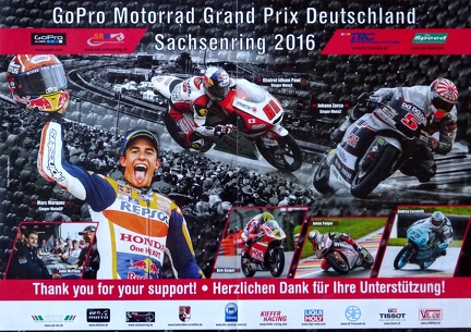 2016 GoPro Motorrad Grand Prix Deutschland Sachsenring