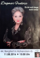 2016 44. Bergfest in Hohenstein-.Er. Dagmar Frederic